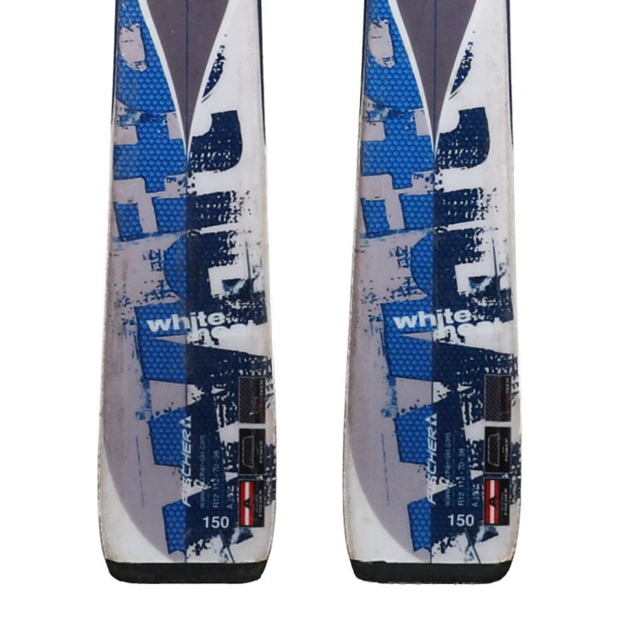 Ski occasion Fischer Heat White + fixations - Qualité A