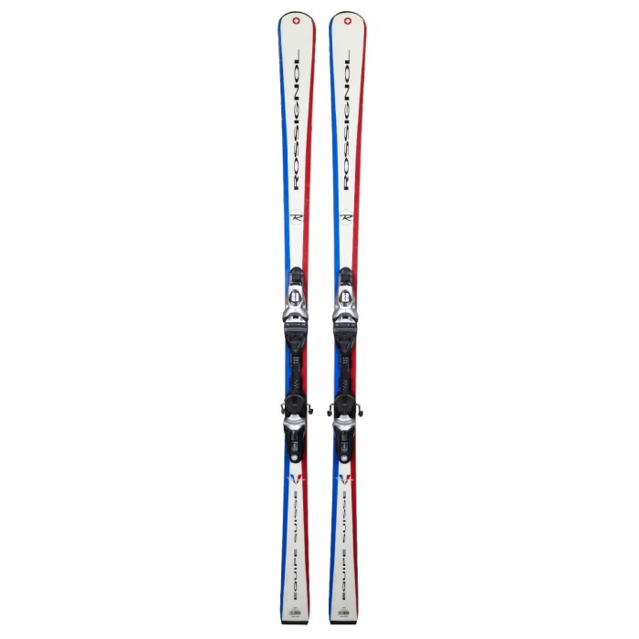 Sci Rossignol Equipe Suisse + attacchi - Qualità A