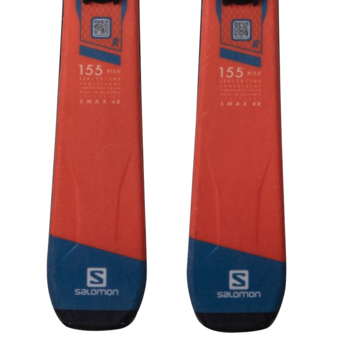 Ski occasion Salomon S Max 04 R + fixations - Qualité A