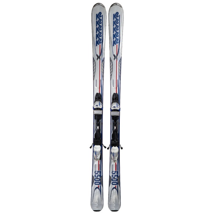 Ski occasion K2 AMP 5500 + fixations - Qualité A