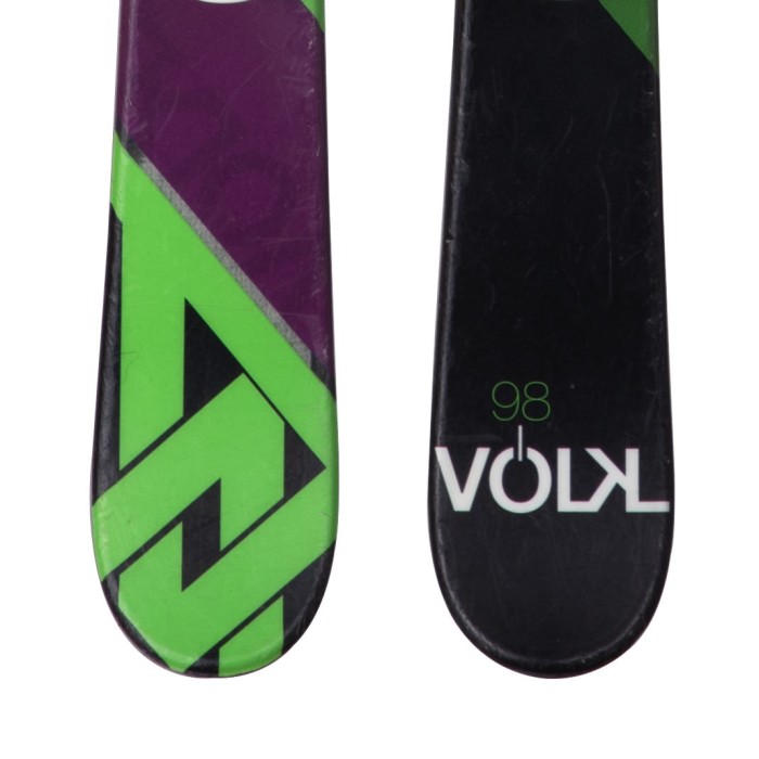 Ski occasion junior Volkl Step + fixations - Qualité A