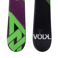 Ski occasion junior Volkl Step + fixations - Qualité A