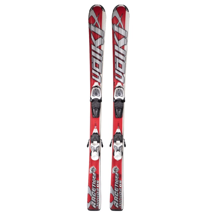 Ski occasion junior Volkl Racetiger GS + fixations - Qualité A