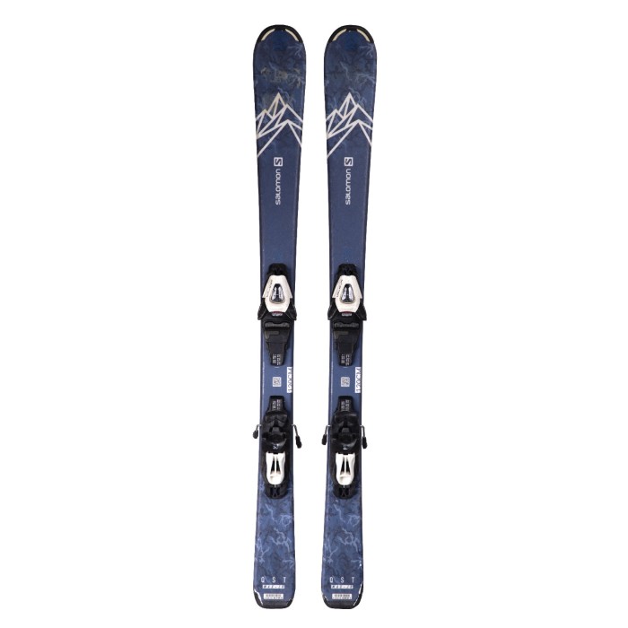Ski occasion junior Salomon QST Max Jr + fixations - Qualité B