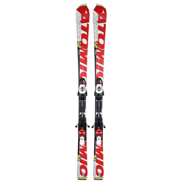 Ski junior Atomic Race SL + bindings - Quality A