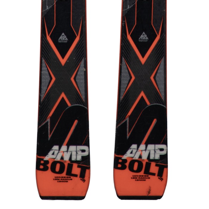 Ski junior K2 AMP Bolt + bindings - Quality A