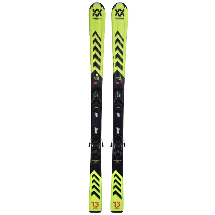 Ski occasion junior Volkl Racetiger JR + fixations - Qualité B