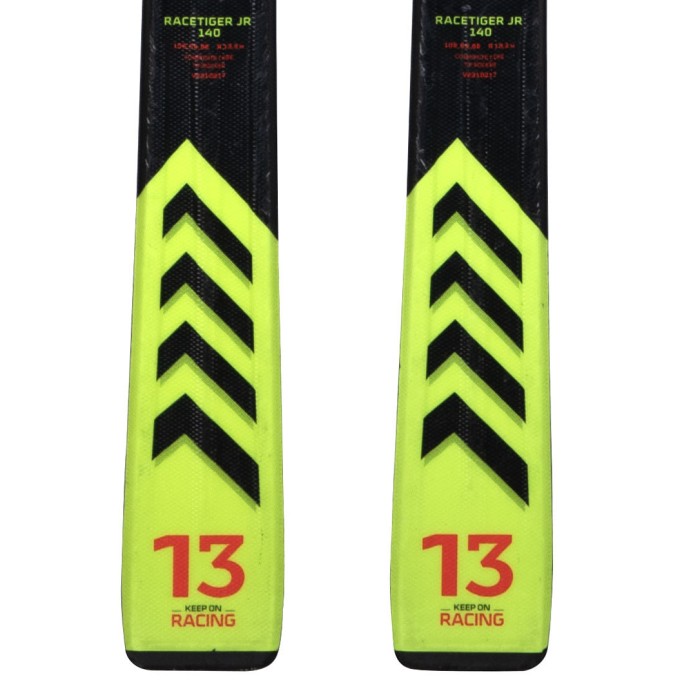 Ski occasion junior Volkl Racetiger JR + fixations - Qualité B