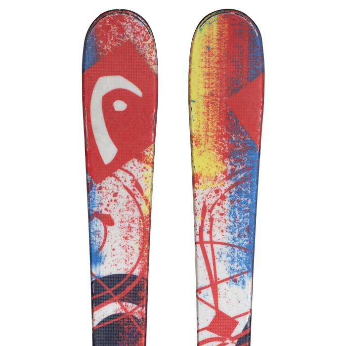 Ski occasion junior Head Souphead 68 + fixations - Qualité B