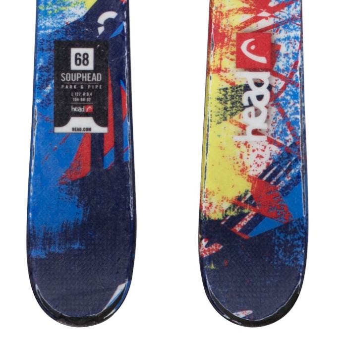 Ski occasion junior Head Souphead 68 + fixations - Qualité B