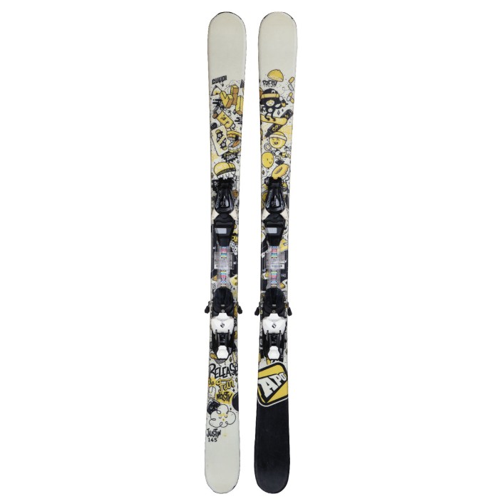 Ski APO Justin + bindings - Quality A