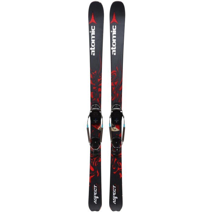 Ski Télémark occasion Atomic Aspect + fixations N75