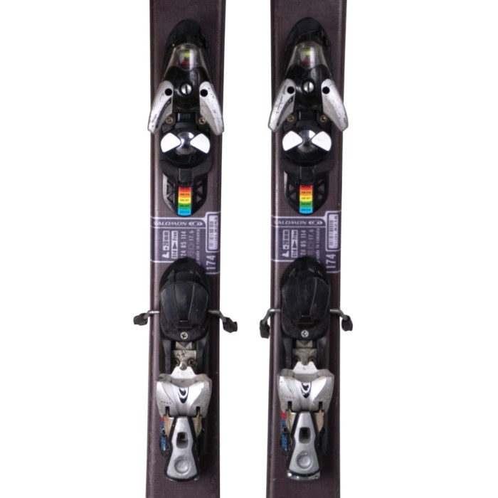 Ski Salomon Teneighty Foil + bindung - Qualität B