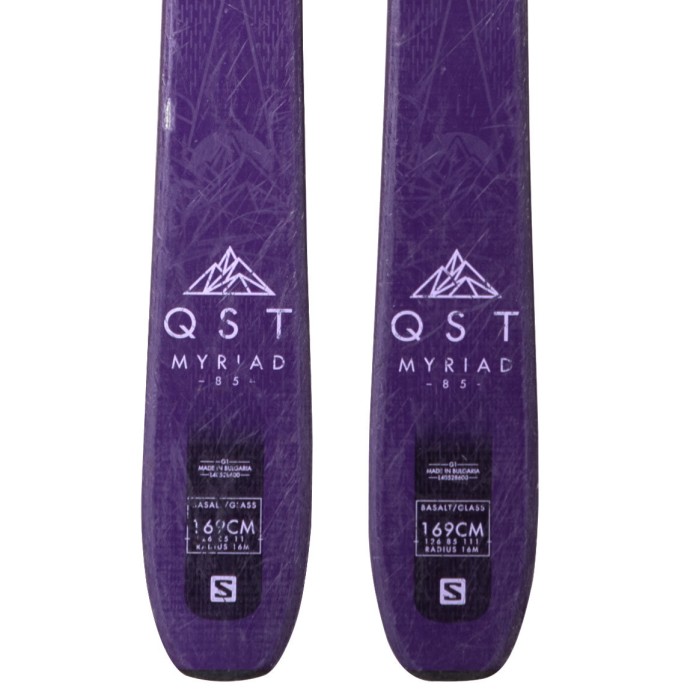 Esquí Salomon QST Myriad 85 + fijaciones - Calidad B