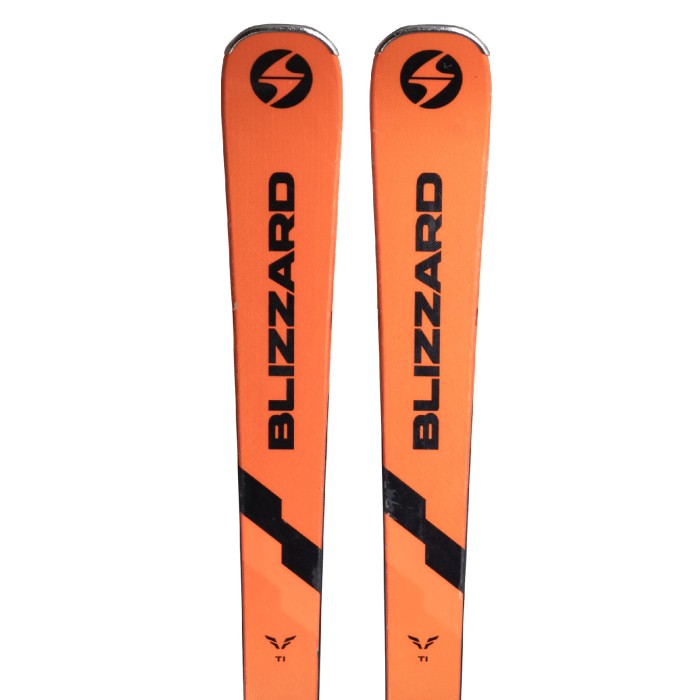 Ski occasion Blizzard Firebird Ti + fixations - Qualité A