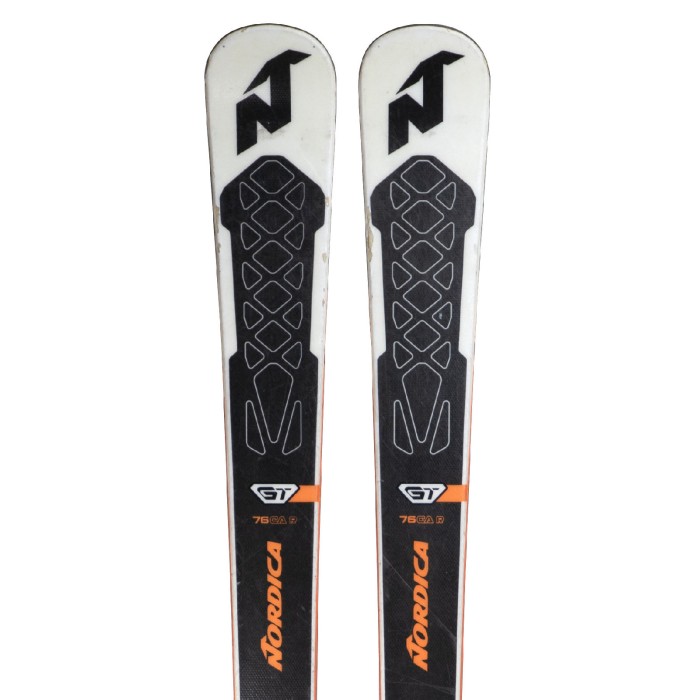Esquís Nordica GT 76 Ca R + fijaciones - Calidad B