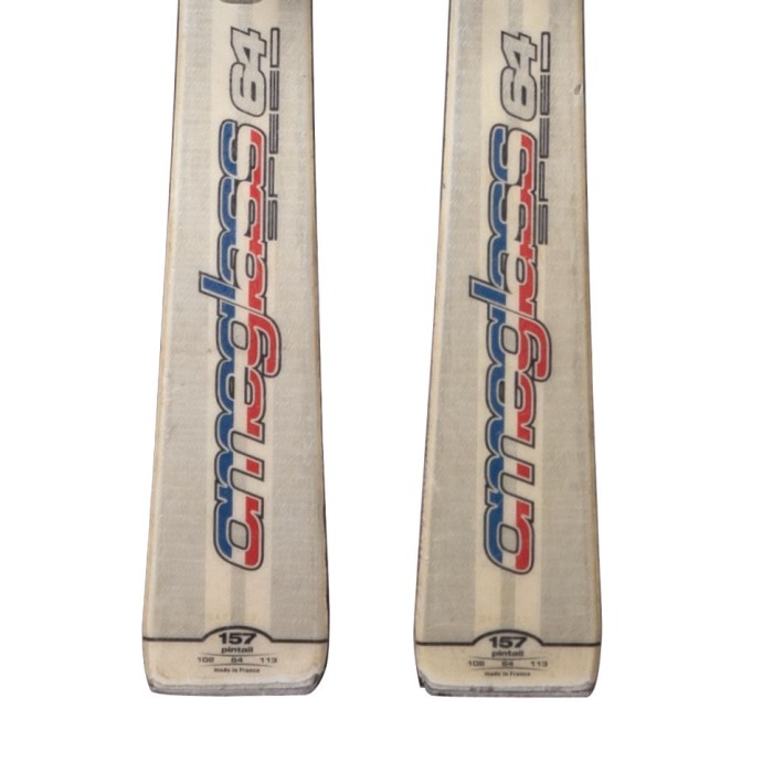 Ski occasion Dynastar Omeglass Speed 64 + fixations - Qualité B