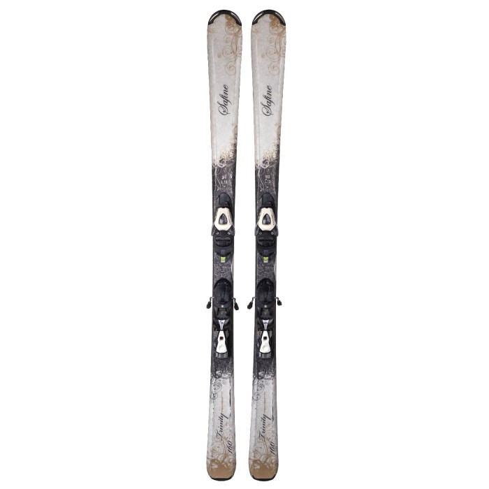Ski occasion Tecnopro Safine Trinity + fixations - Qualité B