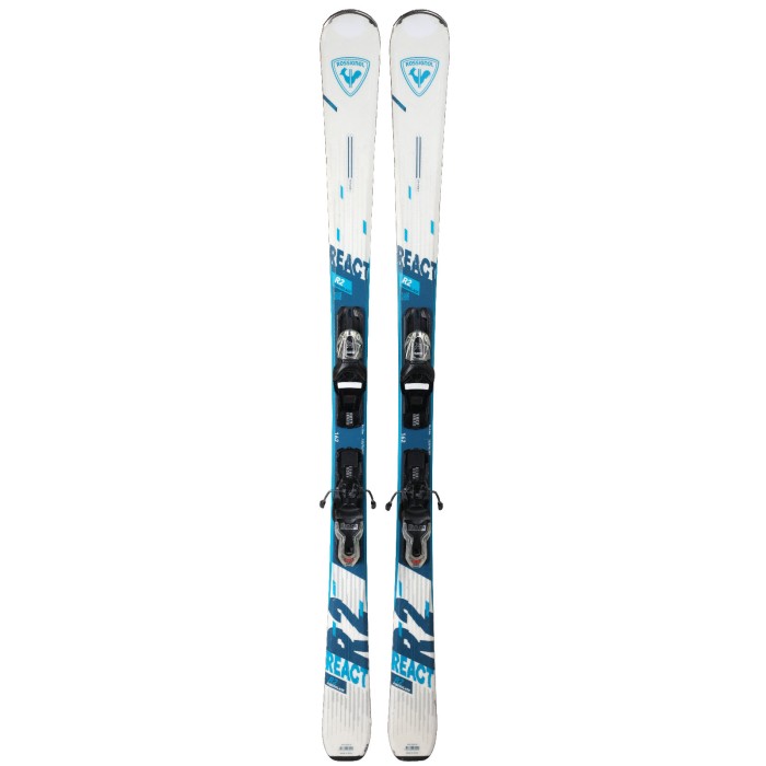 Ski Rossignol React 2 + bindings - Quality A