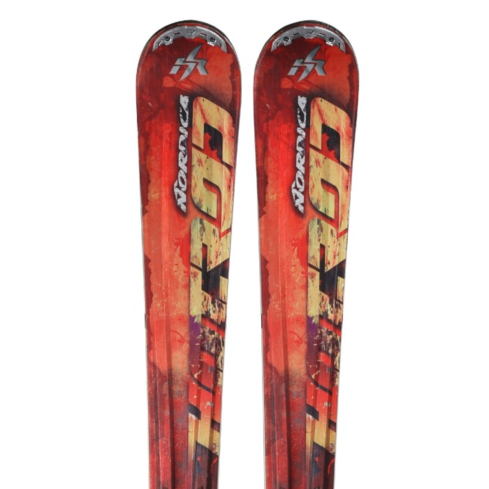 Esqui Nordica Hot Rod Tempest + fijaciones - Calidad A