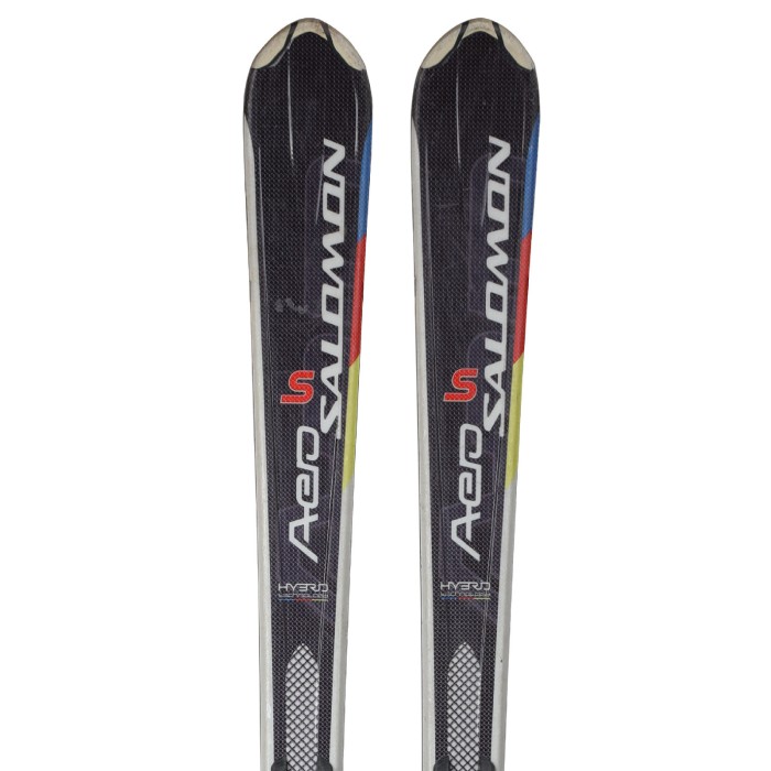 Ski Salomon Aero S + bindings - Quality A