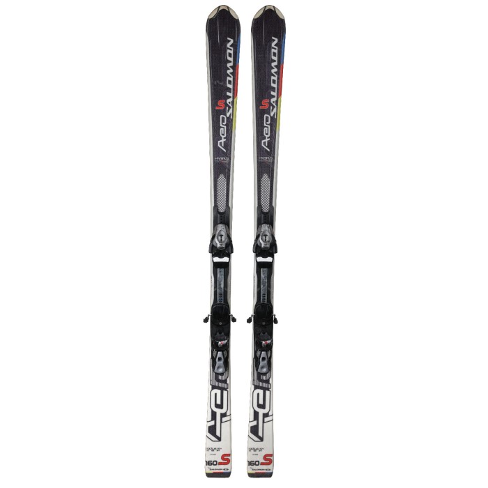 Ski Salomon Aero S + bindung - Qualität A