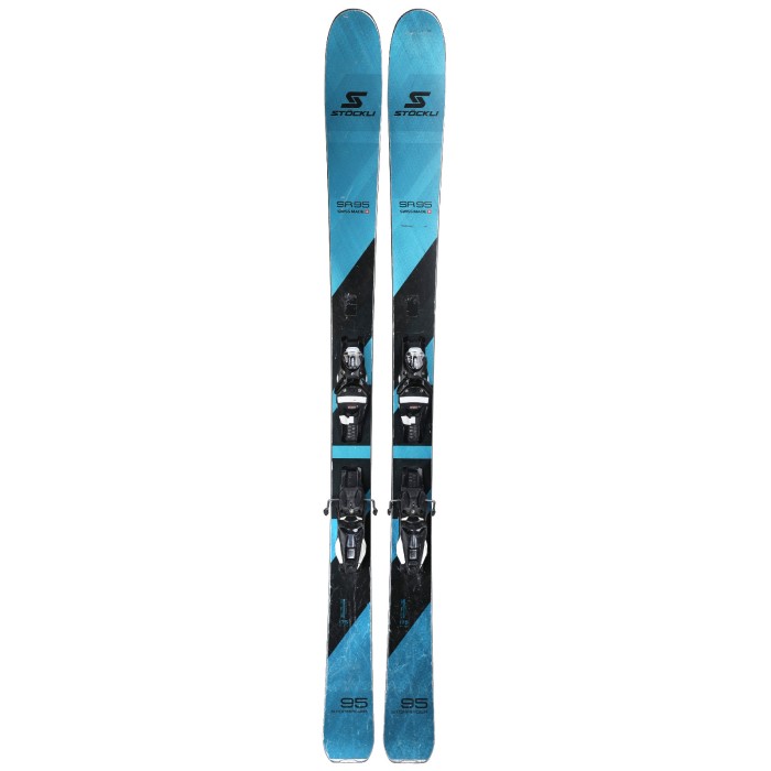 Esqui Stockli Stormrider SR 95 + fijaciones - Calidad B