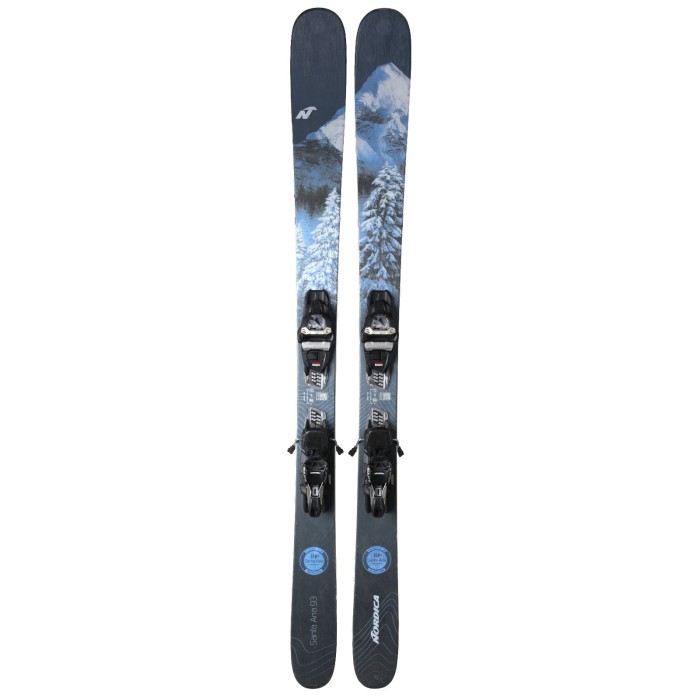 Ski occasion Nordica Santa Ana 93 + Fixations - Qualité A