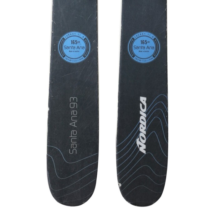 Ski occasion Nordica Santa Ana 93 + Fixations - Qualité B