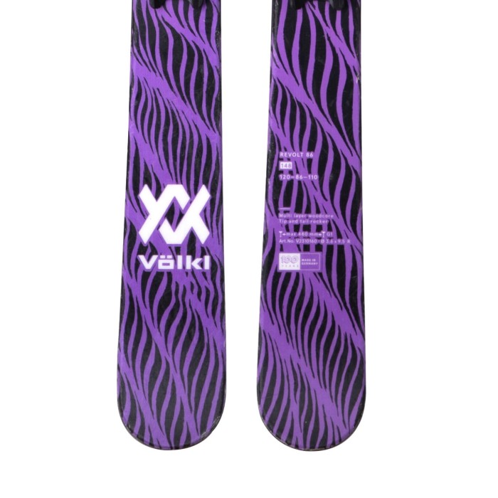 Ski Volkl Revolt 86 + Bindings - Quality B