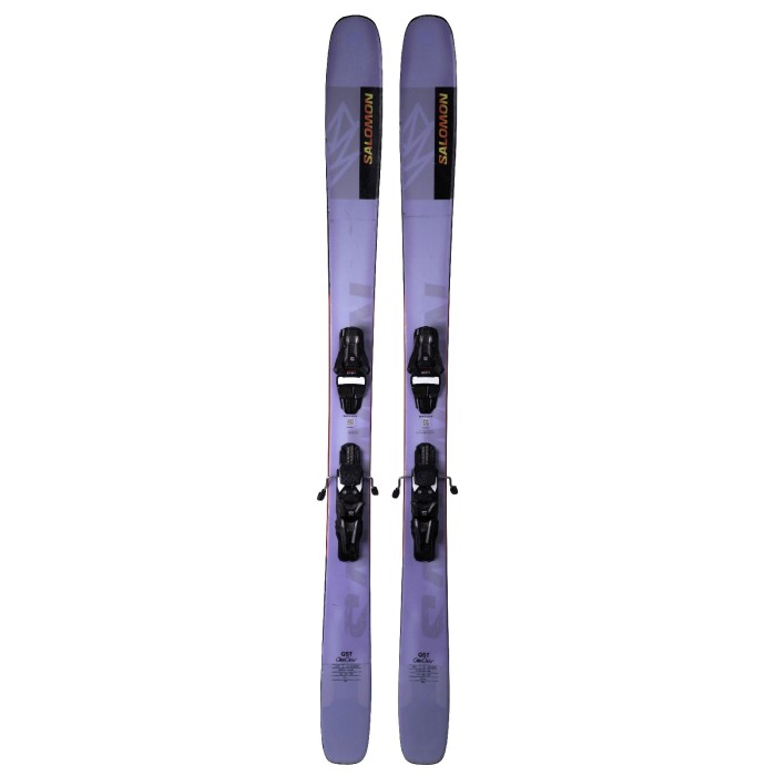 Ski Salomon QST 106 + bindung - Qualität B