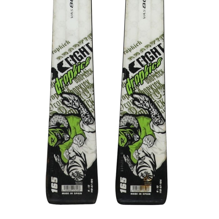 Ski occasion Rossignol X Fight Dropkick + fixations - Qualité A