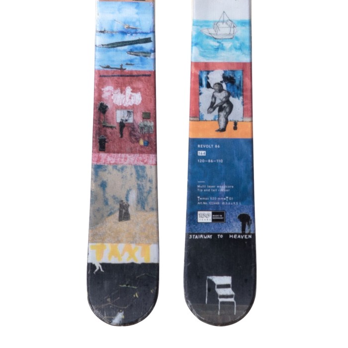 Ski Volkl Revolt 86 + bindings - Quality B