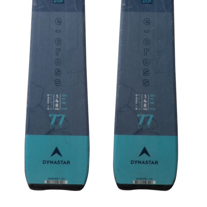 Sci Dynastar e-cross 77 + attacchi - Qualità A