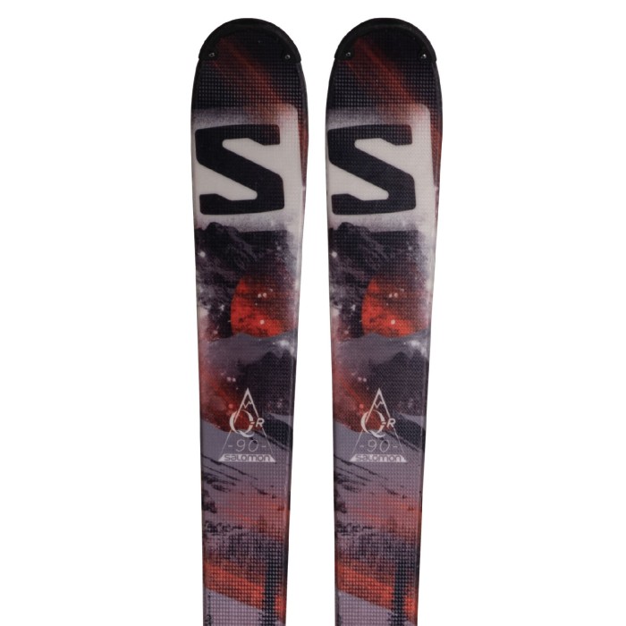 Ski Salomon QR 90 + bindings - Quality A