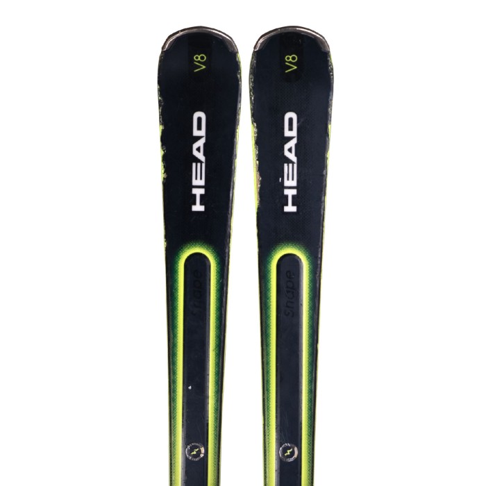 Ski occasion Head Shape V8 + fixations - Qualité C