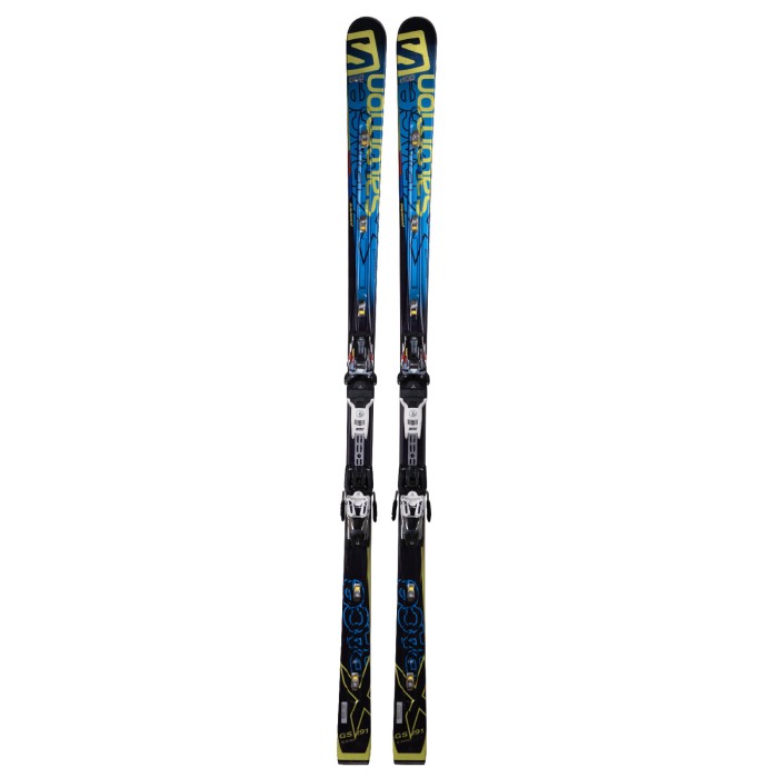 Ski Salomon X Race GS + bindung - Qualität B