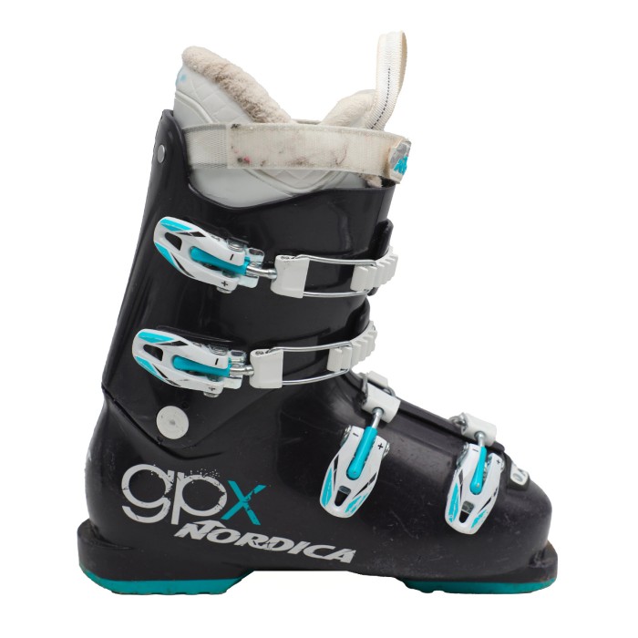 Chaussure de ski occasion junior Nordica GPX_4 crochets + strap