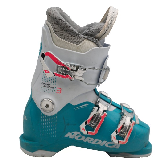 Chaussure de ski occasion junior Nordica Speedmachine J3_3 crochets