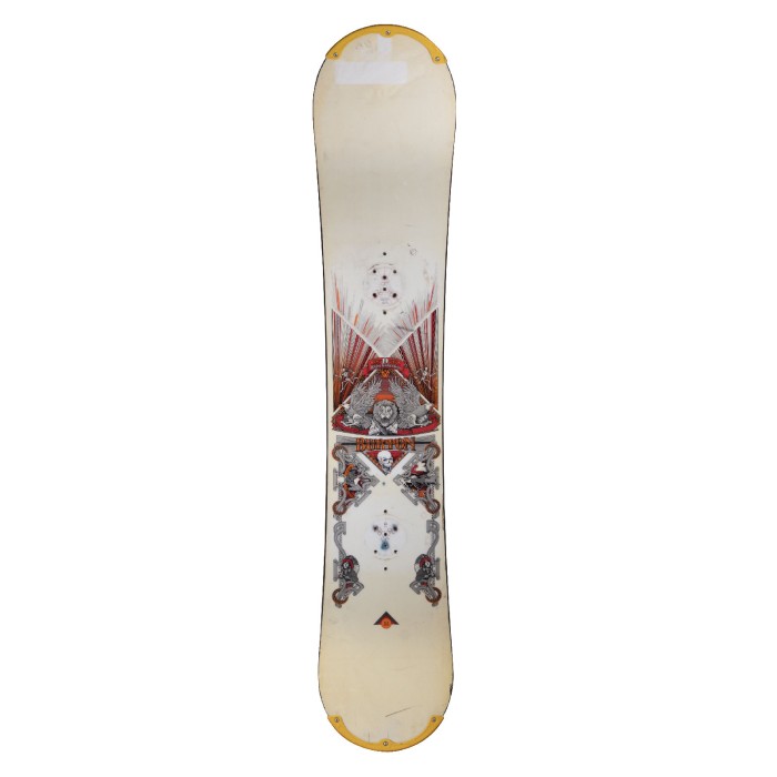 Snowboard Burton White Collection + attacchi - Qualità B