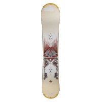 Snowboard Burton White Collection + fijaciones - Calidad B