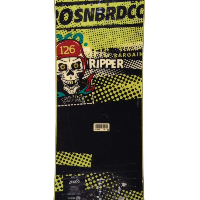Snowboard Nitro Ripper + fijaciones - Calidad A