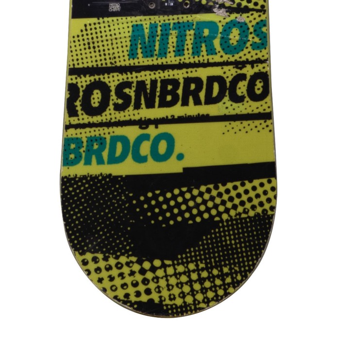 Snowboard occasion junior Nitro Ripper + fixations coque - Qualité A