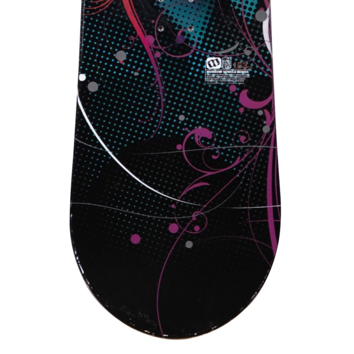 Snowboard occasion Morrow Seneca + fixations coque - Qualité A