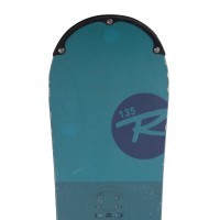 Snowboard occasion junior Rossignol EXP + fixations coque - Qualité B