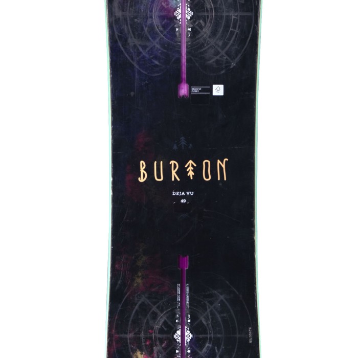 Snowboard occasion Burton Déjà Vu + fixations coque - Qualité A