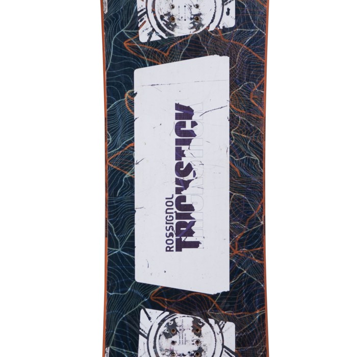 Snowboard occasion Rossignol Trick Stick + fixations coque - Qualité B