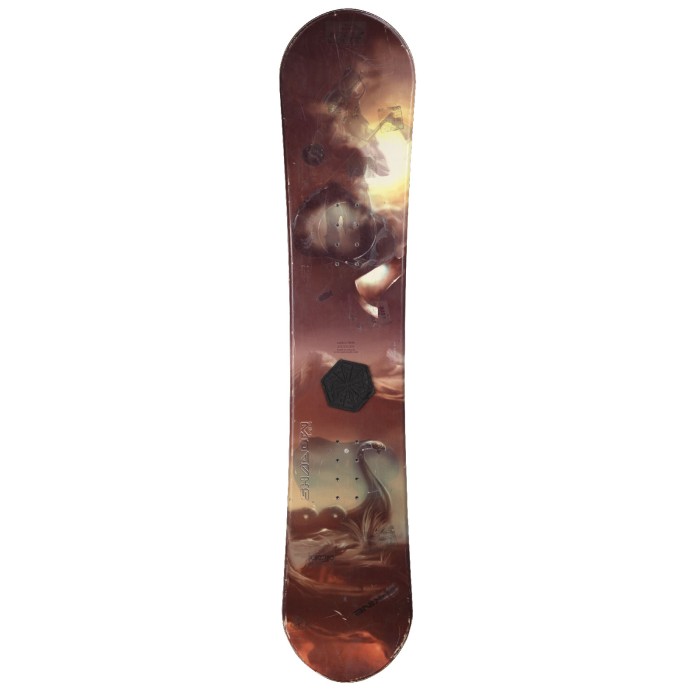Snowboard occasion Shadow + fixations coque - Qualité B