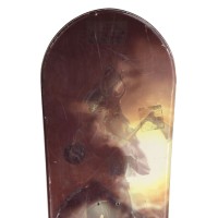 Snowboard occasion Shadow + fixations coque - Qualité B