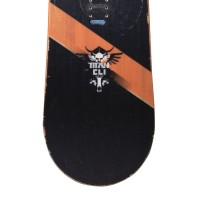 Snowboard occasion Salomon Titan + fixations coque - Qualité B